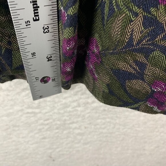 Christian Dior Women's Vintage Floral Separates Blouse & Midi Skirt Size 10 9642 - Picture 11 of 11